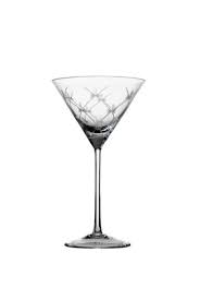 Taça para Dry Martini Mozart Crystal By Frederico Strauss Lapidado 19