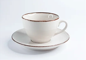 Xicara de Cha  C/ Pires Creme Rustica