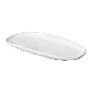 Trav Oval Rasa P Orgânico New White