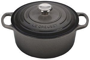 Panela Redonda 20cm Signature Flint Le Creuset