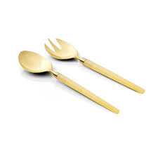 Conjunto de Talheres Para Salada 2 Peças Garbo Turim