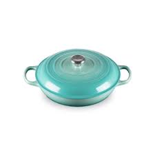 Caçarola Buffet Signature Le Creuset Cool Mint 30 cm