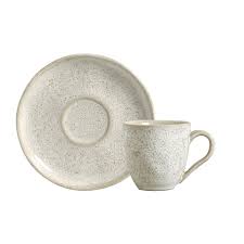 Cj 6 Xícara Chá Orgânico 170ml E Pires Bio Vanilla Porto Brasil Off White Vanilla