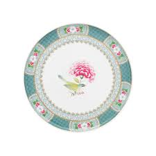 Mini Prato p/ Bolo Branco - Blushing Birds