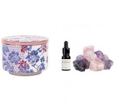 Conjunto aroma cristal Blue Ribbon