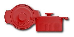 Mini Cocotte Vermelha 10Cm Germer