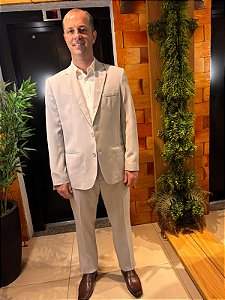 Terno Cinza Claro Linha Premium