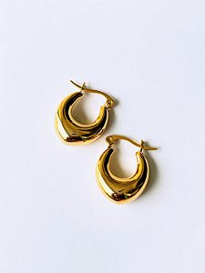Argola oval bold - Tarsila