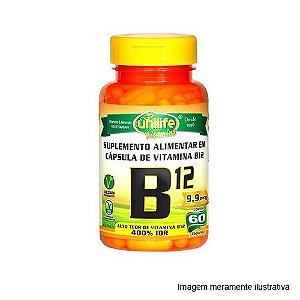 Suplemento vitamínico B12 60 caps
