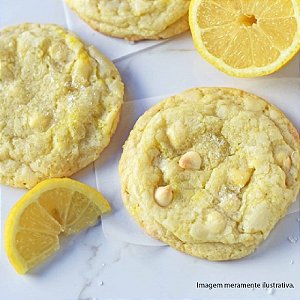 Cookies integral sem adição de açúcar - limão