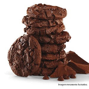 Cookies integral sem adição de açúcar - cacau