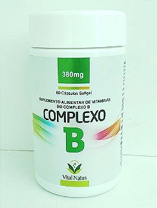 Complexo B 60 caps 380 mg