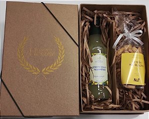 KIT LIMONCELLO 300ml E BISCOITOS DE LIMÃO SICILIANO