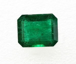 Gema Esmeralda Lapidada Extra Quadrada - Cut Emerald Good quality