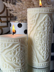 Duo de velas Victoria - Coleção Decor
