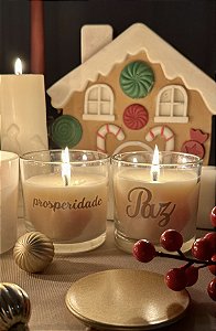 Vela Vidro Prosperidade