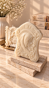 Vela Ave-Maria decorativa