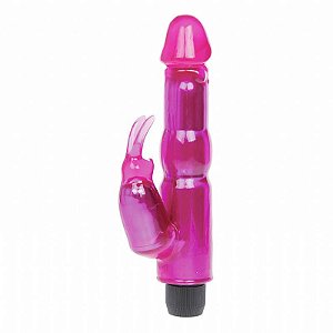 Vibrador em Jelly Duplo Motor - Ultra Potente