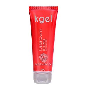 Kgel Lubrificante Íntimo Beijavel Morango 80g
