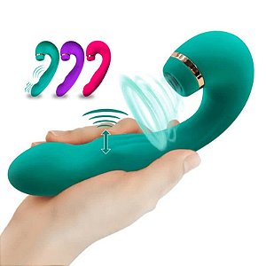 Estimulador clitoriano 3 em 1 com Tecnologia de Vibroar