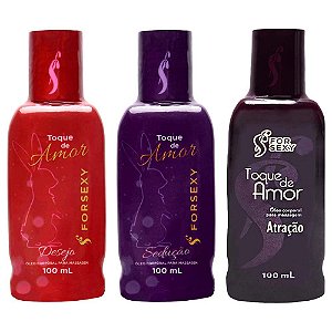 TOQUE DE AMOR ÓLEO PARA MASSAGEM 100ML