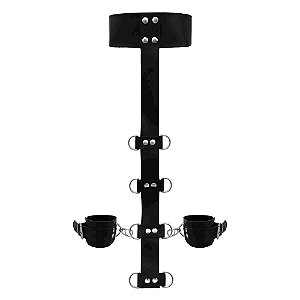 Kit Coleira Com Restrição De Pulsos