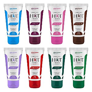HOT PREMIUM LUBRIFICANTE TÉRMICO CORPORAL BEIJÁVEL 60G