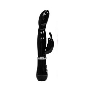 Vibrador ponto G com estimulador rabbit – Recarregável