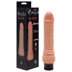 Prótese com Vibrador Cyber Skyn 22 X 4cm