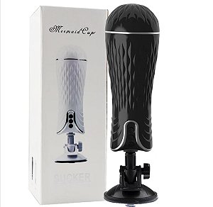 Masturbador Masculino com 12 Modos de Vibração Recarregável