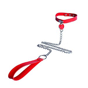 Coleira com Guia de corrente