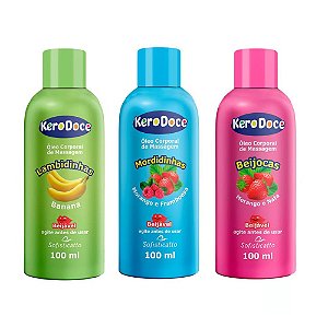 KERO DOCE ÓLEO DE MASSAGEM CORPORAL 100ML