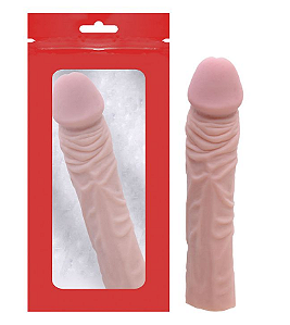 CAPA PENIANA TEXTURADA 19 X 3,8CM SEXY IMPORT