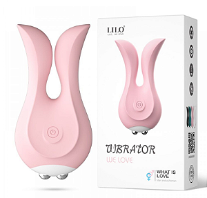 Vibrador Feminino Zest Duplo 10 Modos De Vibrações Lilo