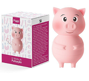 Vibrador Piggy 10 Modos De Pulsação