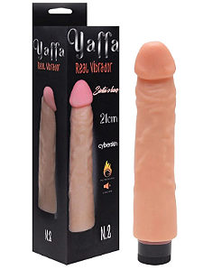 PÊNIS VIBRADOR CYBER SKYN 21 X 3,8CM