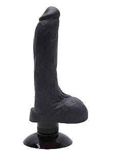 PÊNIS VIBRADOR CYBER SKYN VENTOSA 23 X 3,5CM