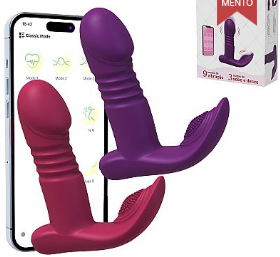 Vibrador de Ponto G e Clitóris com Vai e vem APP