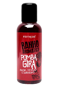 Banho Aromático Pomba Gira - Amor, Desejo e Dinheiro - 120ml - Nova Magia