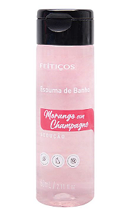 ESPUMA DE BANHO AROMÁTICA MORANGO COM CHAMPAGNE 60ML