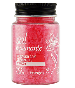 SAL ESPUMANTE AROMÁTICO MORANGO COM CHAMPAGNE 100G