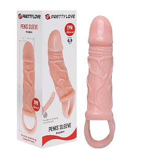 CAPA PENIANA COM ANEL ESCROTAL MEN EXTENSION