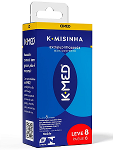 K-Misinha Extra Lubrificada Mais Conforto Leve 8 Pague 6 Cimed