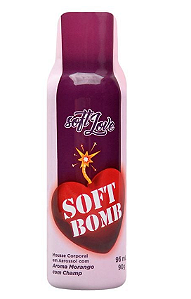 SOFT BOMB MOUSSE EFERVESCENTE COMESTÍVEL 95ML