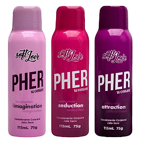 PHER PERFUME AEROSSOL FEROMÔNIO 115ML
