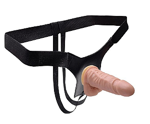 CINTA COM PÊNIS MACIÇO 12 X 3,3CM