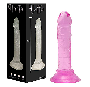 PÊNIS PLUG REALÍSTICO COM VENTOSA TPE 14 X 2CM