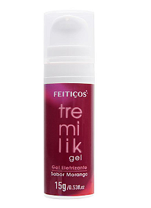 TREMILIK GEL ELETRIZANTE BEIJÁVEL MORANGO 15G