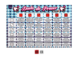 JOGO DUELO DO PRAZER NAMORO DIVERSÃO AO CUBO