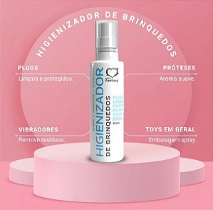 Higienizador de Brinquedos Eróticos 60 ml - Sexy Fantasy